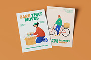 75 Delivery Flat Illustrations, a Transportation Illustration by Vectors Market (Thumbnail 6 of 11)