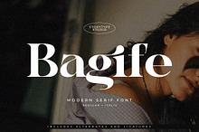 Bagife Modern Serif Font