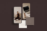 Pilates Logo & Brand Kit, a Branding & Logo Template by Ederra Design (Thumbnail 1 of 17)