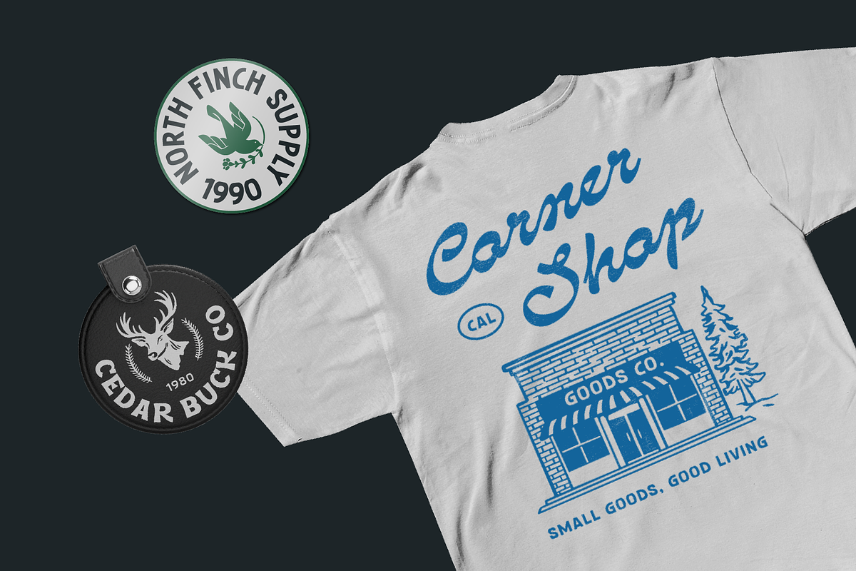 Heritage Goods Logo Collection, a Branding & Logo Template by Skilline Supply Co. (Photo 5 of 9)