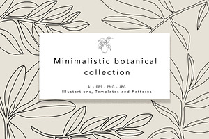 Minimalistic botanica
