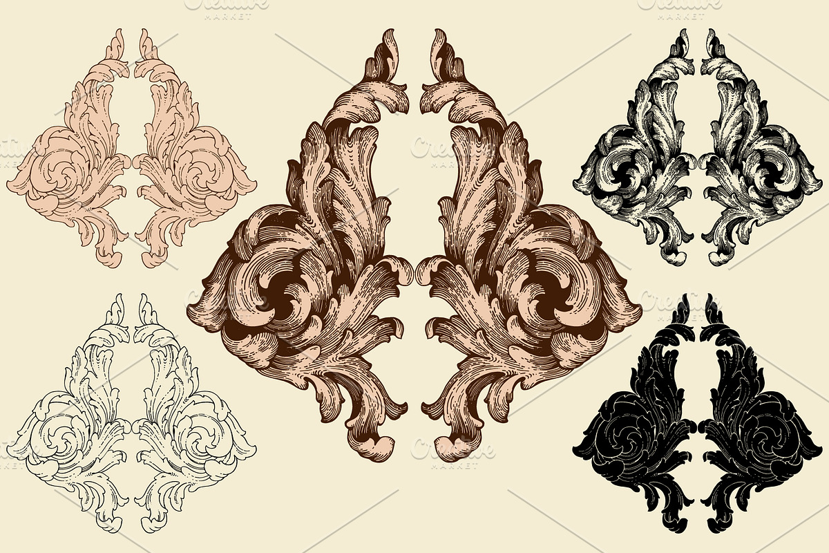 Decorative frames and borders svg, a Decorative Illustration by Samira (Photo 2 of 7)