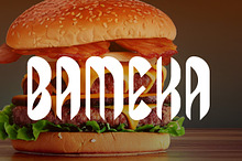 Bameka - Bold Logo Typeface