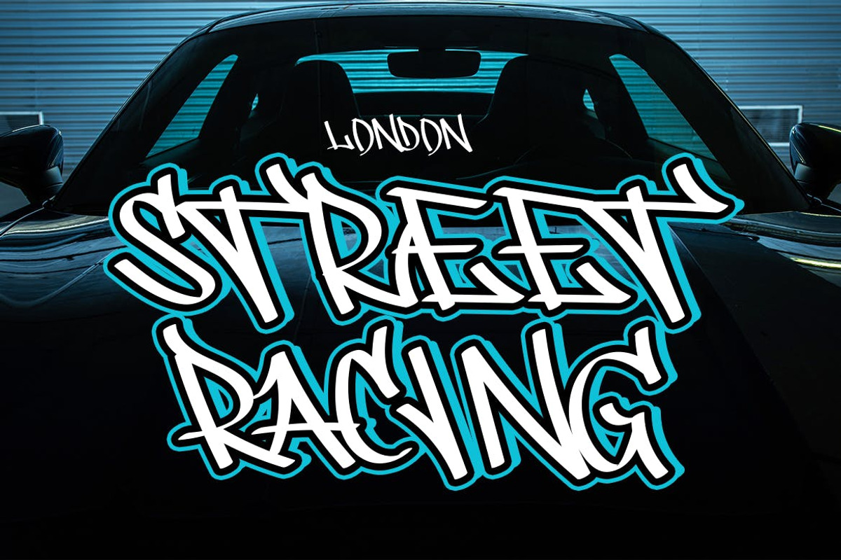 REBELIOUS - Powerful Graffiti font, a Font by TokoPress (Photo 8 of 10)