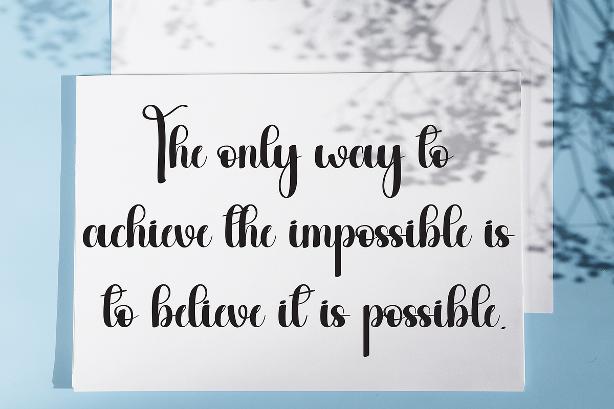 Quickpart | Script Font, a Handwritten Font by Scratchones (Photo 4 of 9)