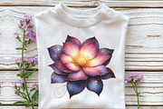 Watercolor Abstract Flowers Clipart, an Illustration by CraftArtStudio (Thumbnail 3 of 6)