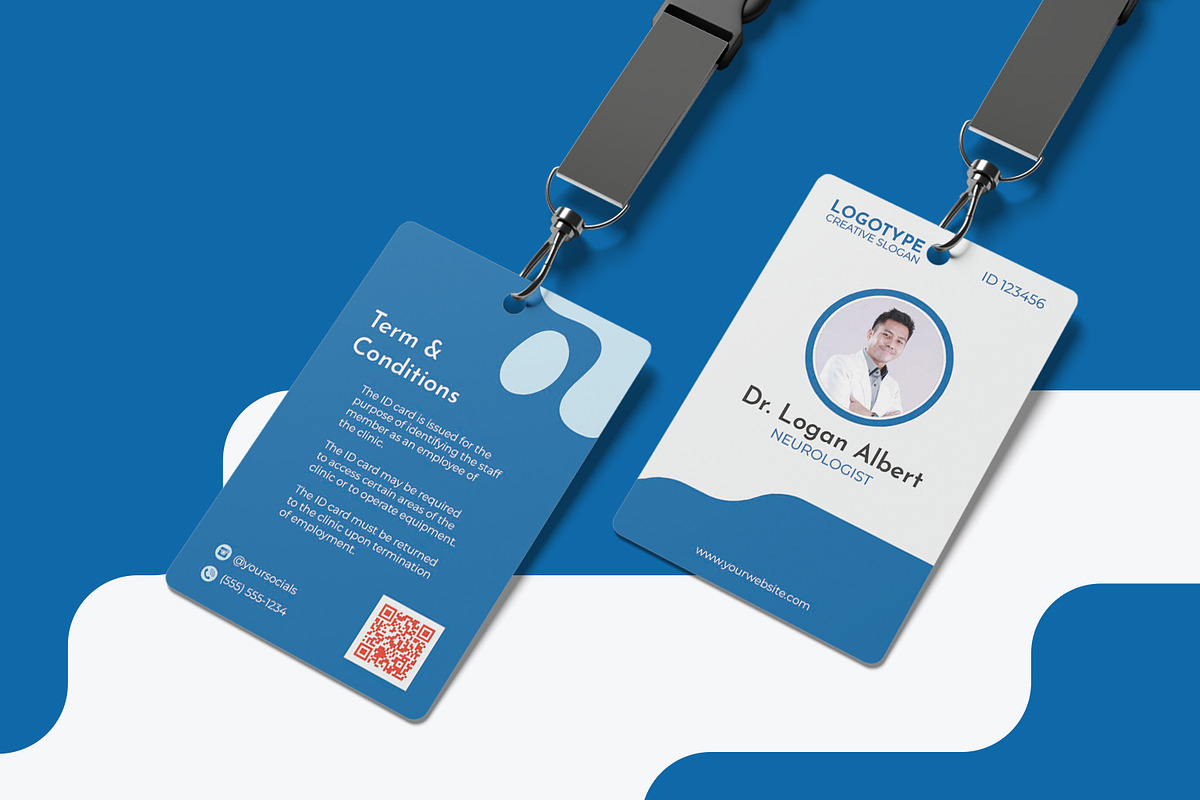 Health Clinic - ID Card, a Design Template by VUNIRA (Photo 3 of 3)