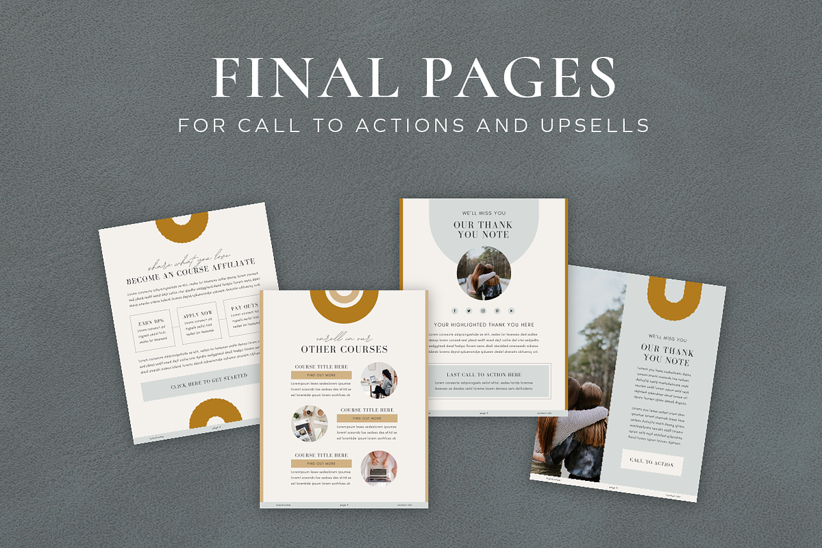 Course Workbook Canva Template, a Design Template by Studio Soluna (Photo 16 of 16)