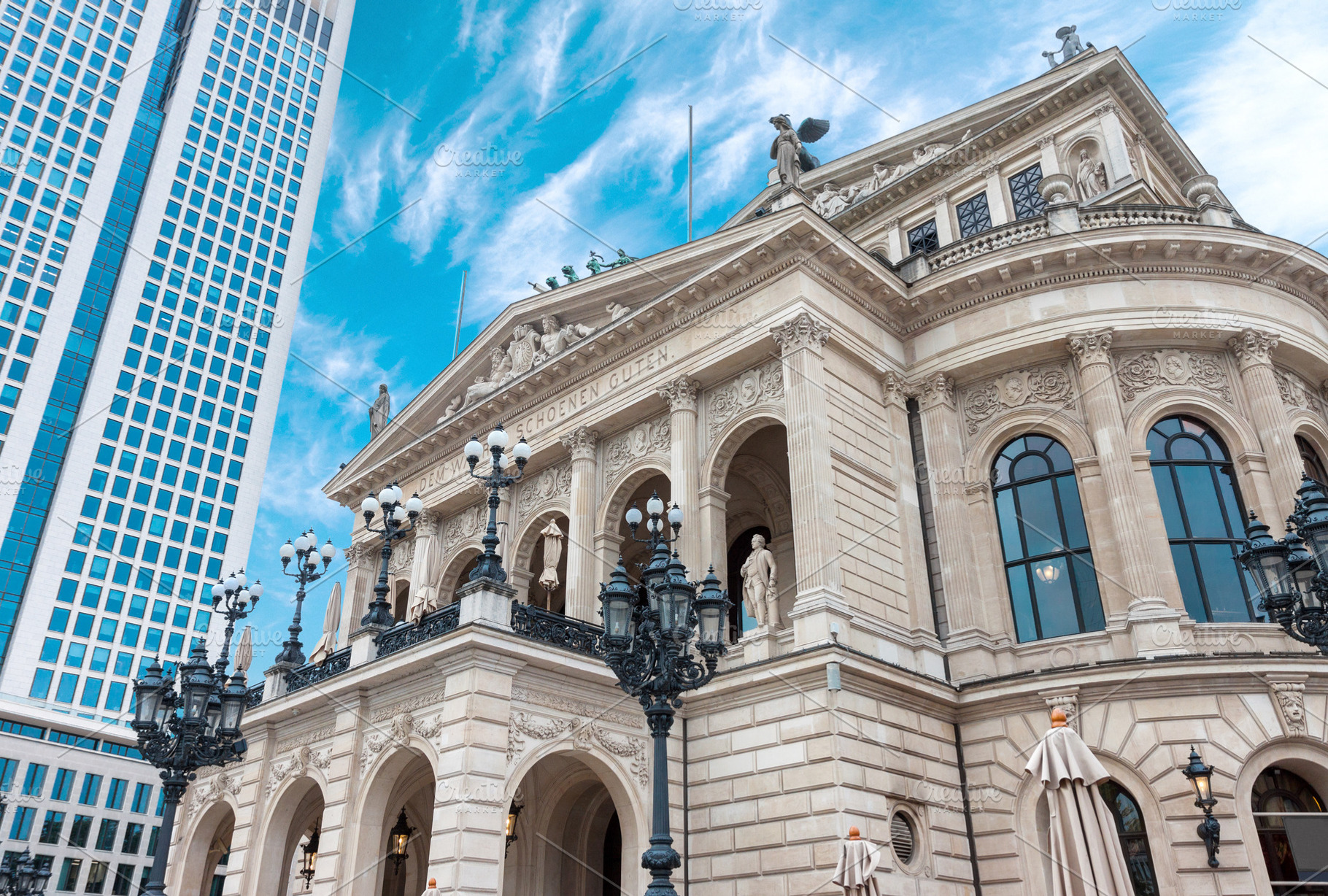 Frankfurt am Main city opera house, an Architecture Photo by BOOCYS