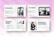 Business Strategy Pitch Deck, a Presentation Template by FIBRINOSÄ (Thumbnail 3 of 6)