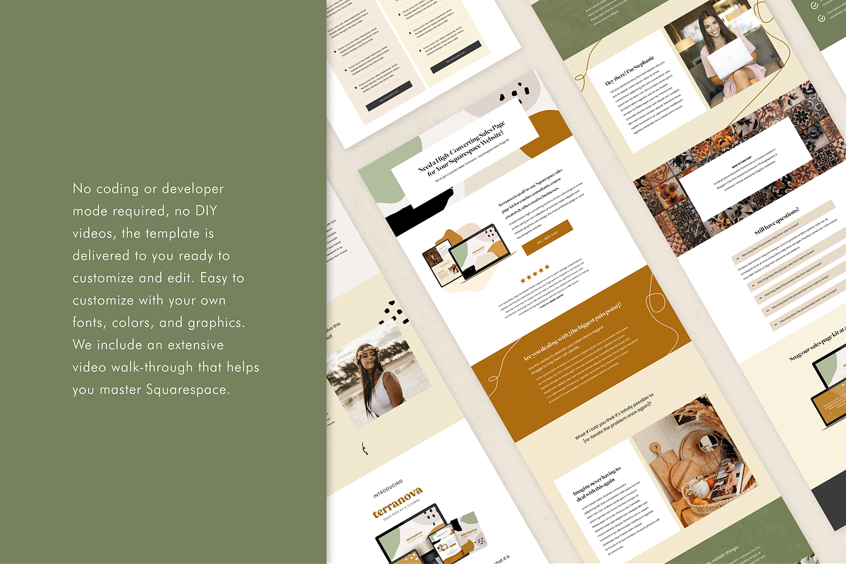 Squarespace Template: Terranova, a Squarespace Template by Applet Studio