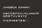 Jukebox Johnny I A Sans Serif Font, a Sans Serif Font by Taylor Penton (Thumbnail 4 of 4)