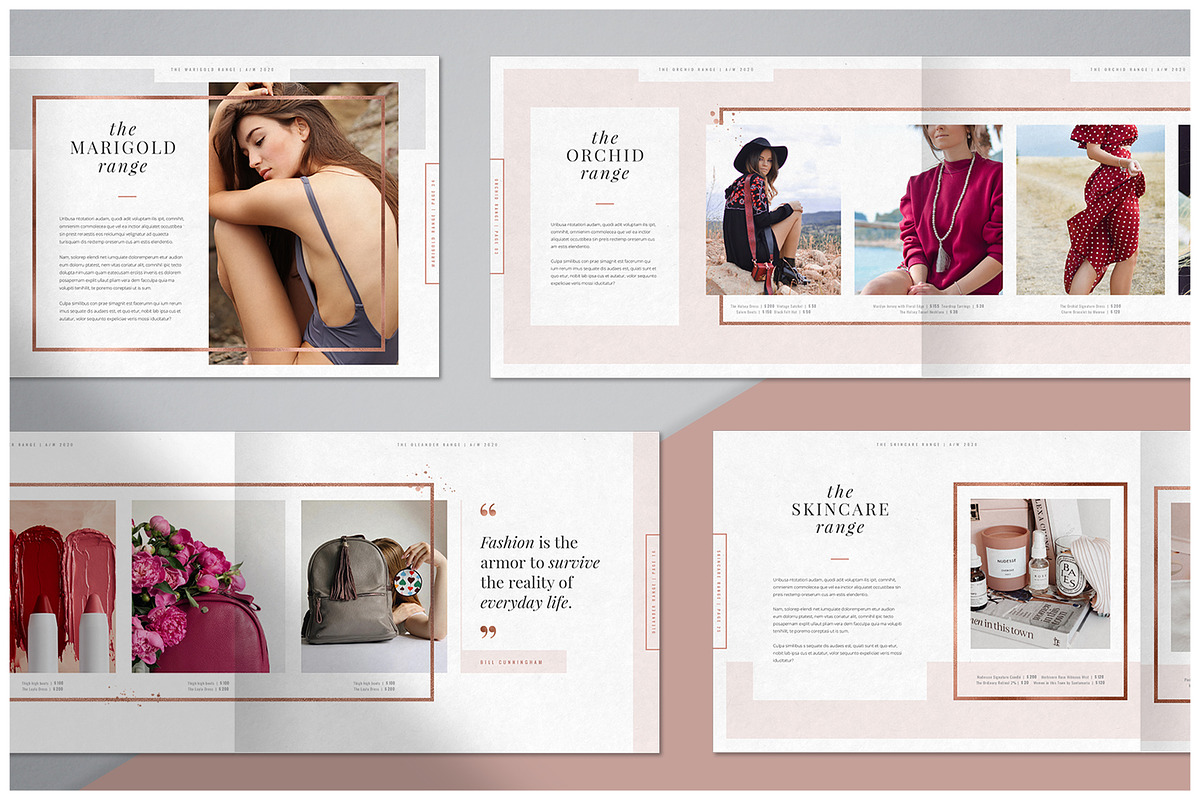 The Grid Layout | Canva, PSD, Indd, a Brochure Template by Marigold Studios (Photo 7 of 13)