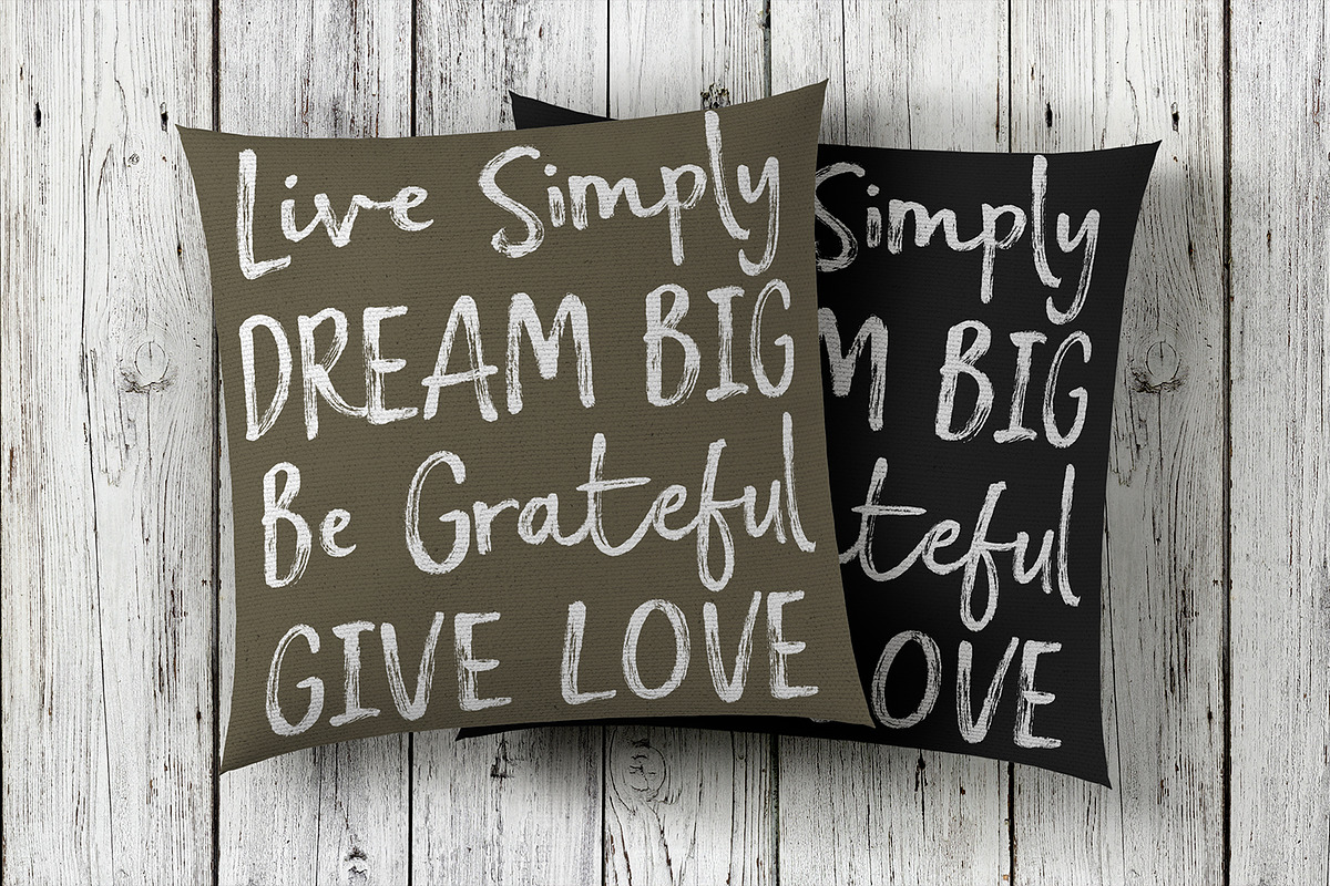 Tooth & Nail Dry Brush Font preview 4