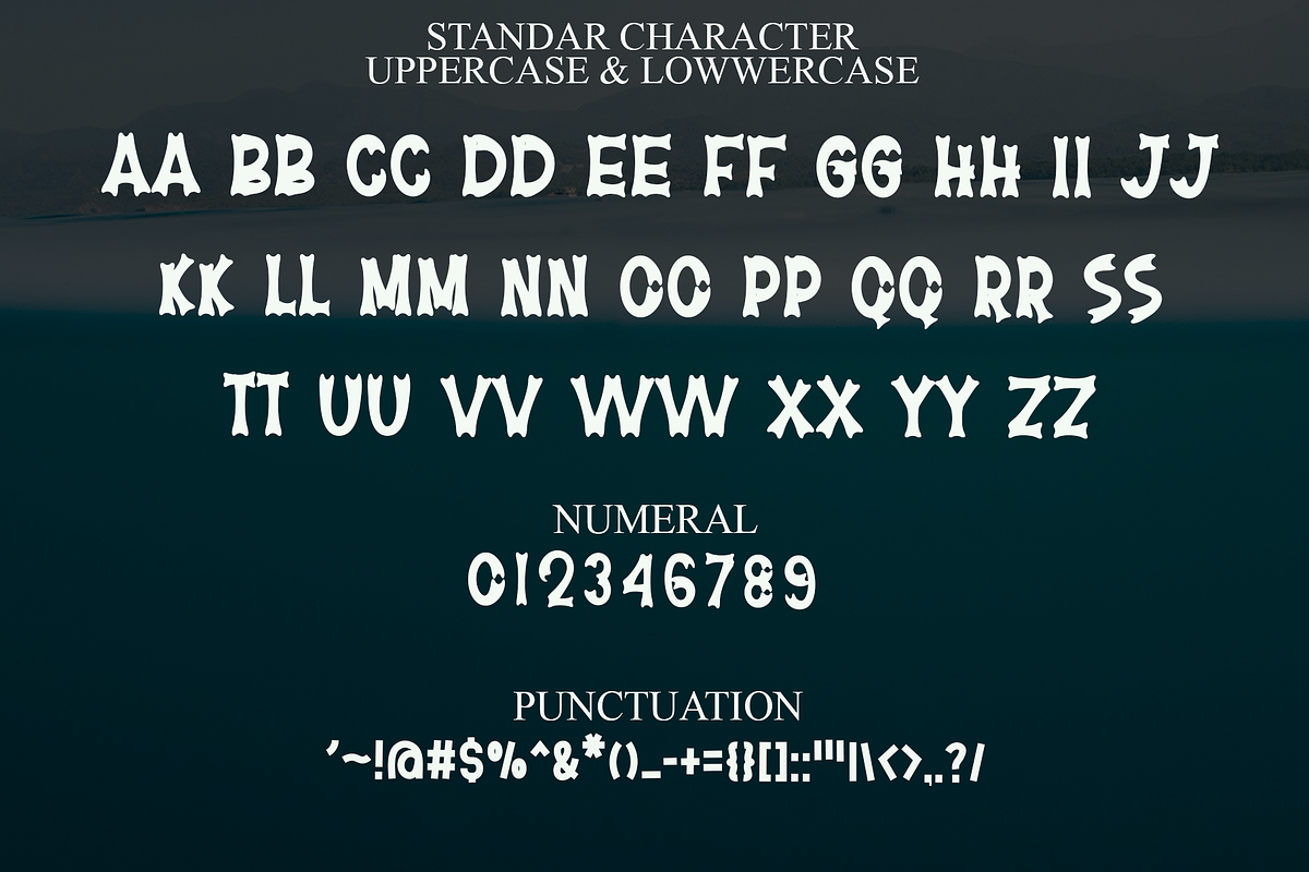 Haunted Halloween, a Script Font by FreshTypeINK (Photo 7 of 8)