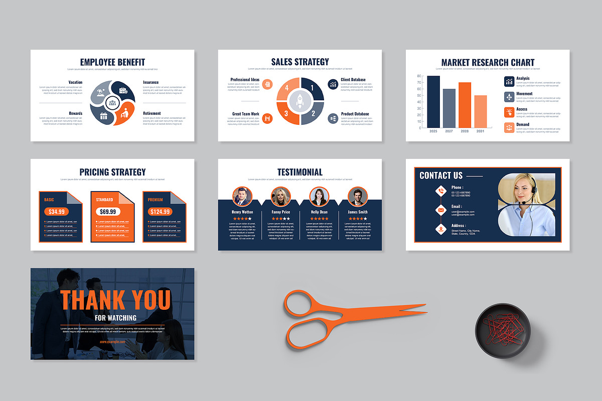 Professional Business Presentation, a Presentation Template by Mighty-Slide (Photo 5 of 5)