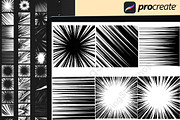 300 Procreate Manga Comic Brush Set, a Brush Add-On by DrawingStoryShop (Thumbnail 5 of 7)