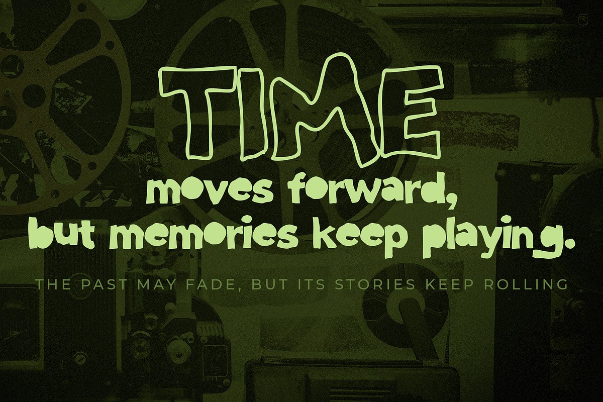 Agusto – Chunky Hand Drawn Font, a Handwritten Font by Mockmenot (Photo 4 of 10)