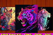 Bold And Easy Animal Coloring Vol 02, an Animal Illustration by Coco Bloom (Thumbnail 2 of 4)