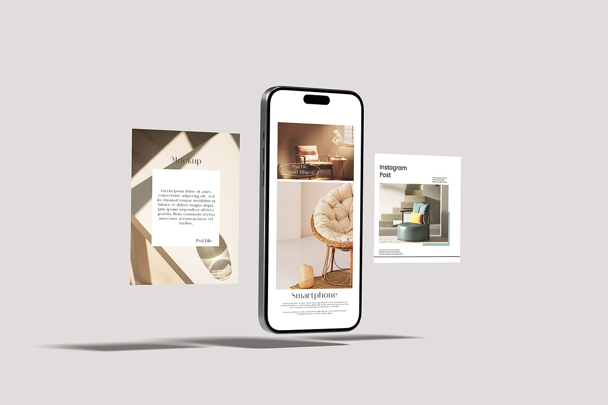 Instagram Stories Mockup, a Wearable Device Mockup by Graphicbars (Photo 4 of 16)