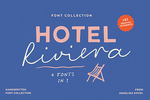 Hotel Riviera | Font collection