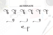 Monday Quality | Script Font, a Handwritten Font by Scratchones (Thumbnail 8 of 9)