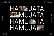 Campeno Blur, a Sans Serif Font by Craft Supply Co. (Thumbnail 3 of 8)