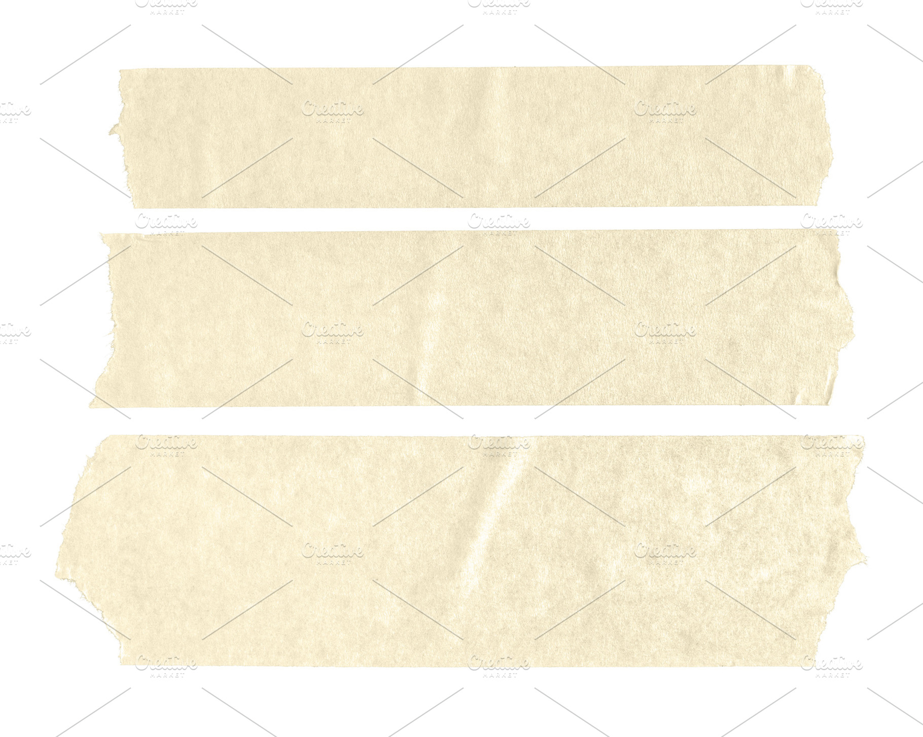 Set of beige blank paper tape, a Background Photo by Formatoriginal photo