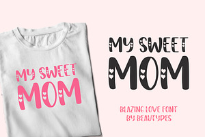 Blazing Love Cute Display Font