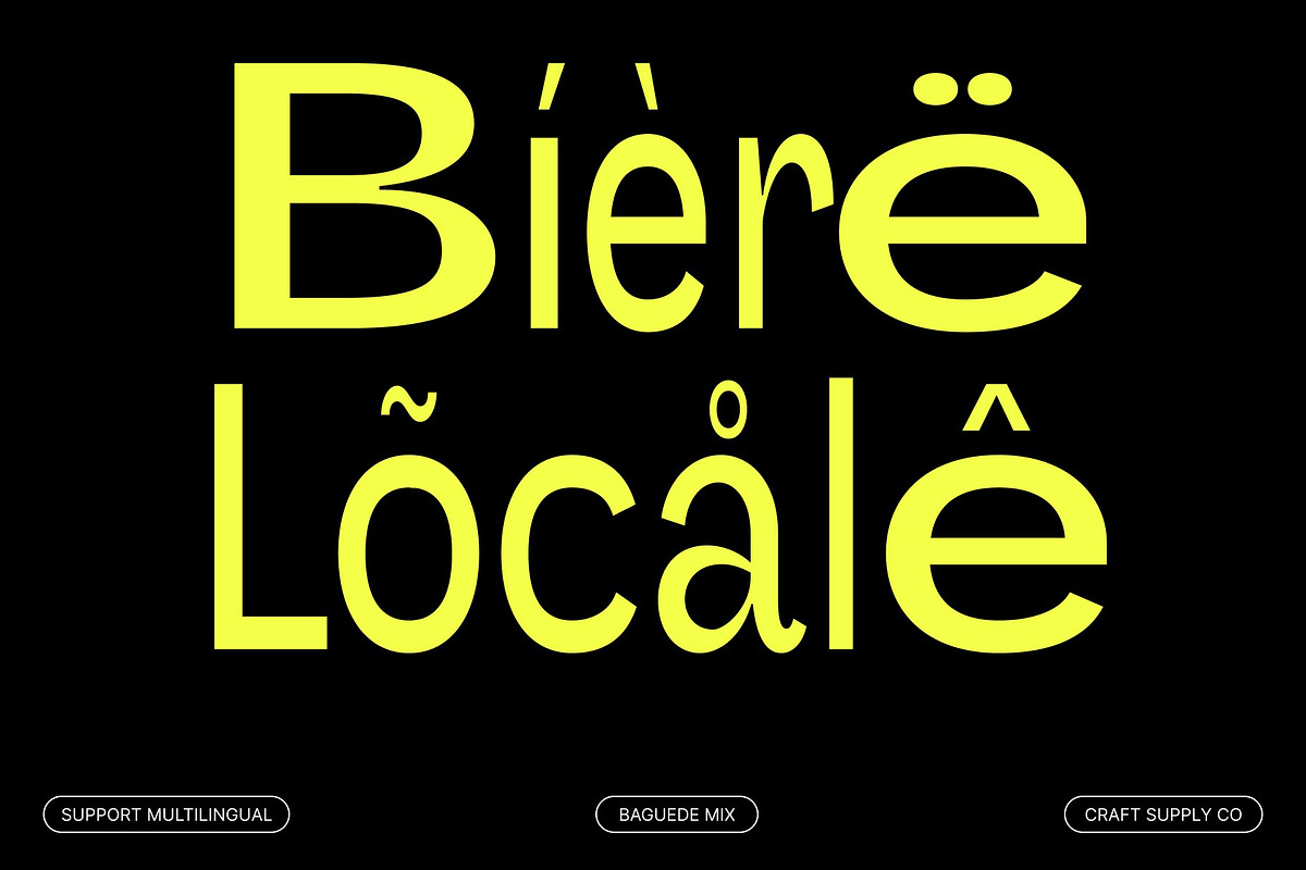 Baguede Mix, a Sans Serif Font by Craft Supply Co. (Photo 7 of 8)