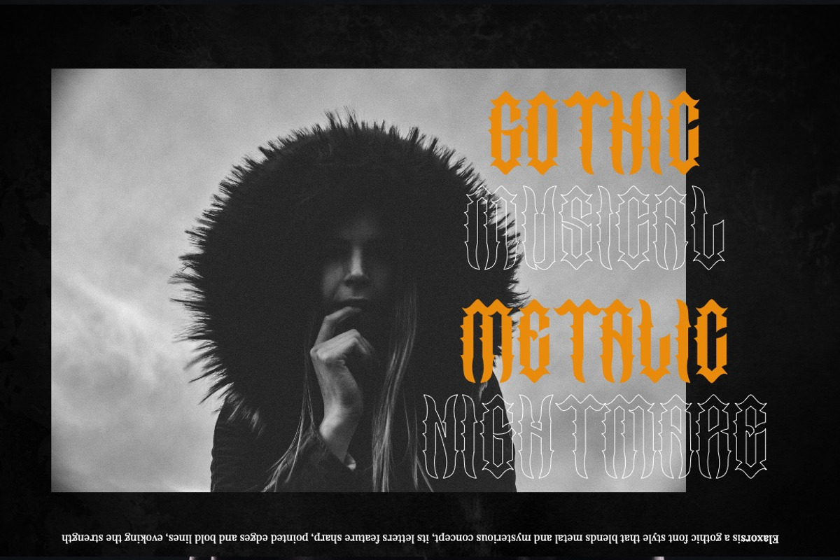 Elaxors - Classic Blackletter Font, a Blackletter Font by Dhabee (Photo 12 of 16)