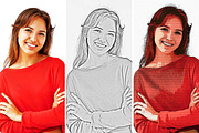 Photo to Art Oil Paint, Cartoon, an Action Add-On by Studio Retouch (Thumbnail 9 of 10)