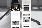 Showit Instagram Links Page Template, a Landing Page Template by Blush Created (Thumbnail 4 of 15)