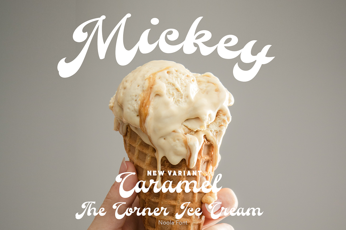 Noola Retro Font, a Script Font by TypeClassHeroes (Photo 6 of 15)