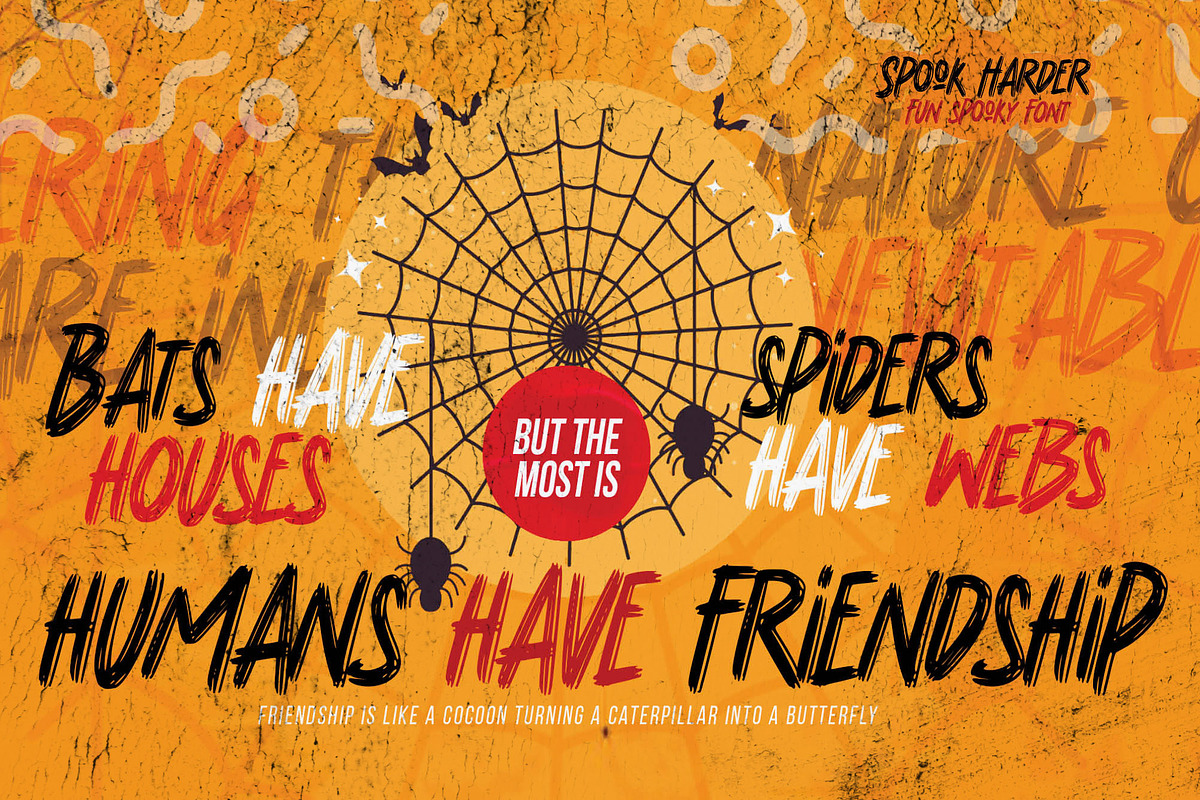 Spook Harder - Fun Spooky Font, a Font by Gassstype (Photo 2 of 8)