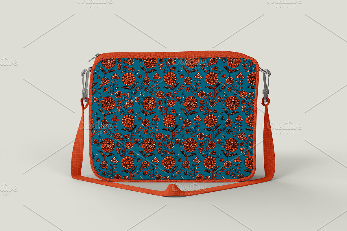 African Flowers, seamless pattern, a Pattern Graphic by Sveta Aho (Photo 2 of 5)