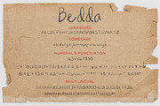 Bedda - Handwriting Font, a Script Font by Inventype Studio (Thumbnail 6 of 6)