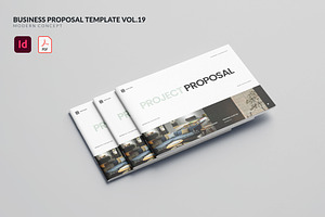 Business Proposal Template Vol.19, a Brochure Template by Bewalrus Studio