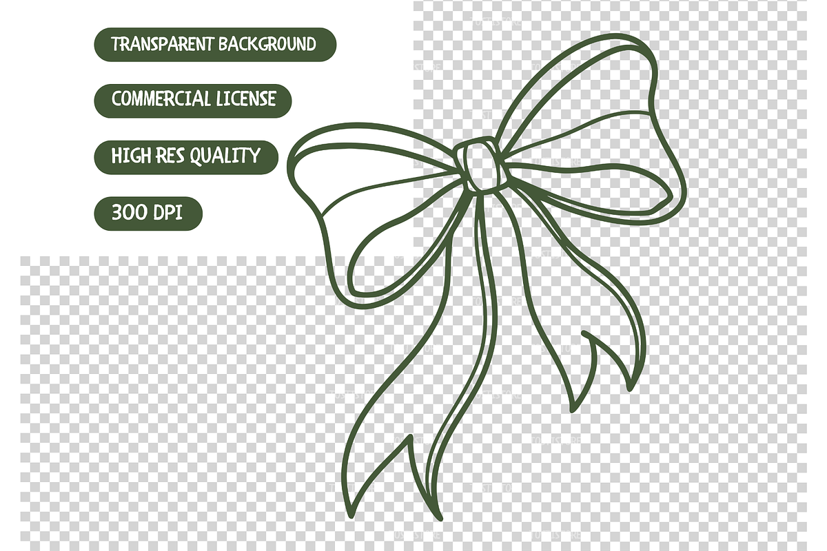 Christmas Doodle Clipart Bundle, an Illustration by TatiMockup (Photo 6 of 6)