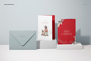 5x7 Greeting Cards Mockup Set, a Merchandise Mockup by creatsy5 (Thumbnail 8 of 16)