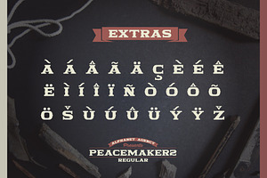 PEACEMAKER FONT SERIES