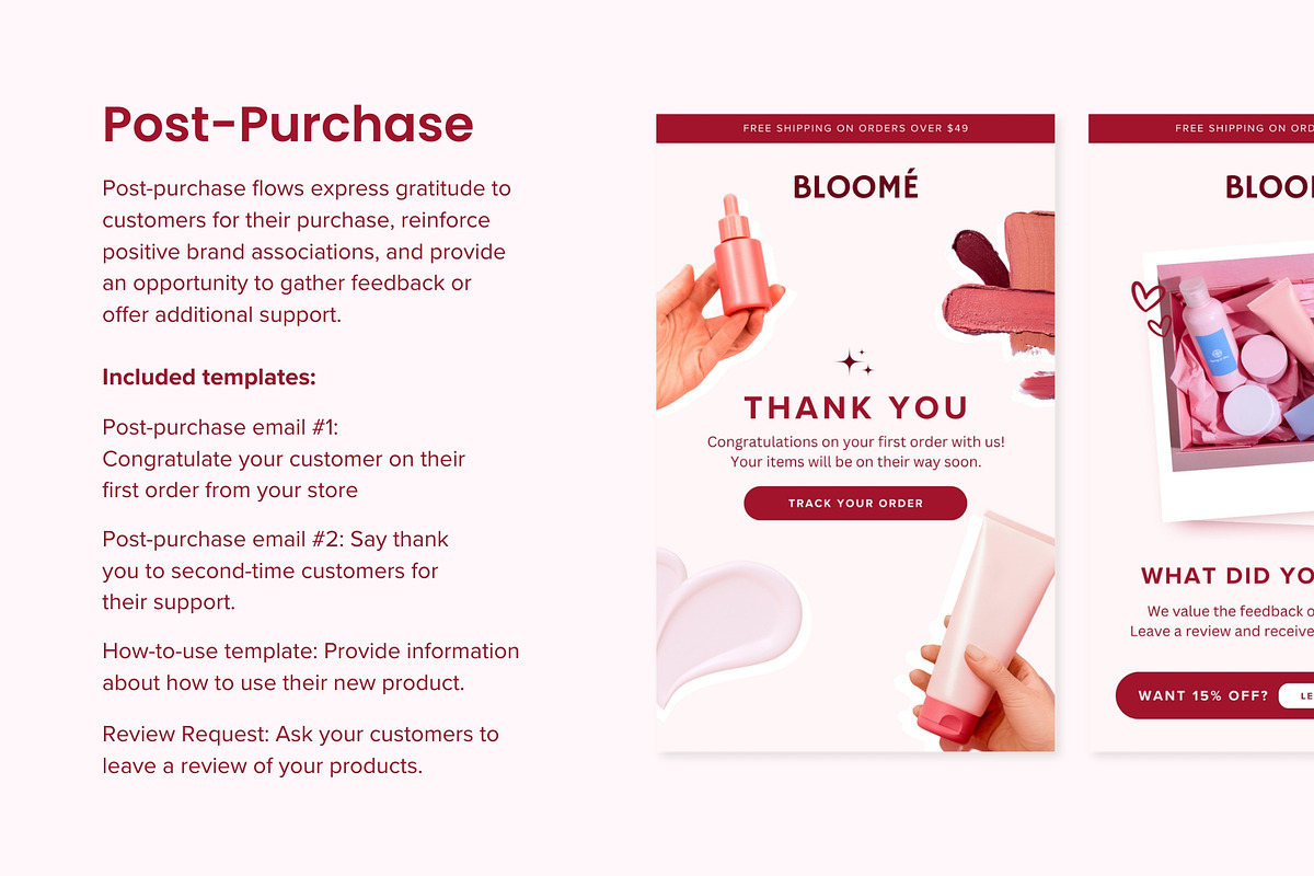 24 Canva Email Template Flow Designs, an Email Template by The Ecommerce Creative (Photo 7 of 12)