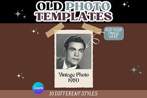 Vintage Photo Template Canva