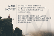 Lancea Font, a Serif Font by Asenbayu (Thumbnail 9 of 11)