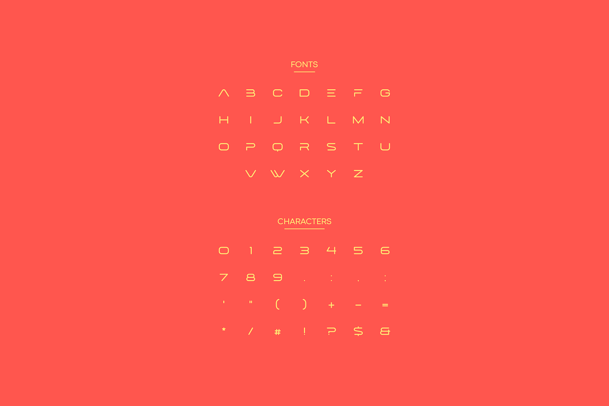 Baropus - Modern Futuristic Typeface, a Font by Letterna (Photo 3 of 4)