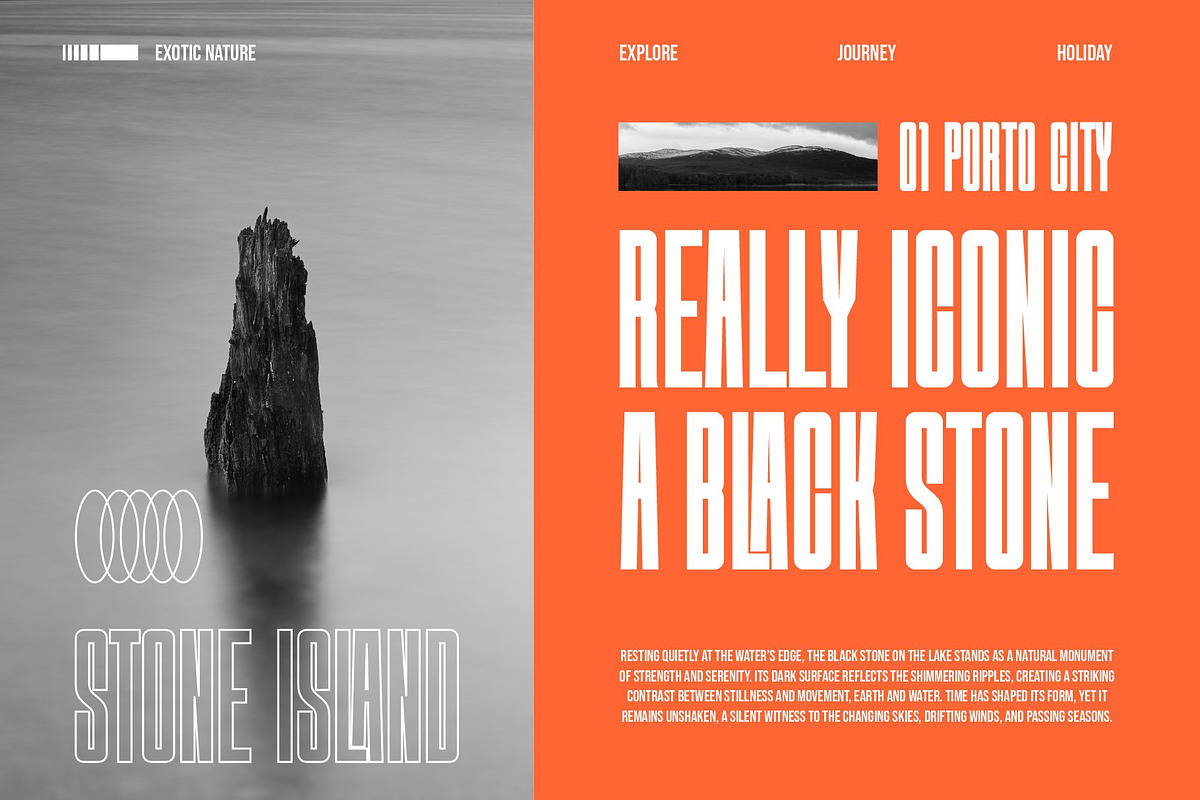 Rostelop || Modern Tall Sans Serif, a Sans Serif Font by Ermedia Studio (Photo 3 of 10)