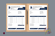 Premium Invoice Template/InDesign, a Stationery Template by Design Zone (Thumbnail 1 of 4)