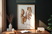 Father and Newborn | Holding Hands, an Illustration by EkaterinaViArt (Thumbnail 3 of 5)