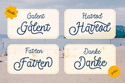 Oskadhon - Script Display Font, a Script Font by Ekahermawan (Thumbnail 8 of 15)