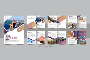Travel Brochure or Travel Magazine, a Brochure Template by Pavel_design